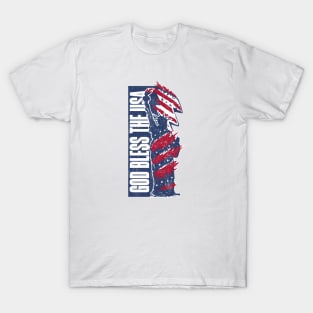 God Bless the USA Lady Liberty T-Shirt